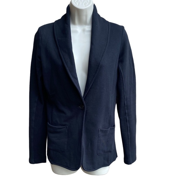 Standard James Perse Black Single Button Blazer - Picture 1 of 6